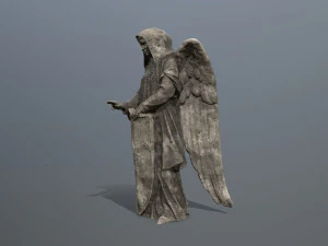 Angel statue 3D Model