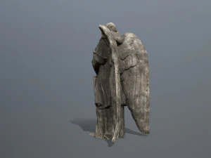 Angel statue 3D Model