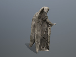 Angel statue Modello 3D