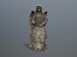 Angel statue 3D Model