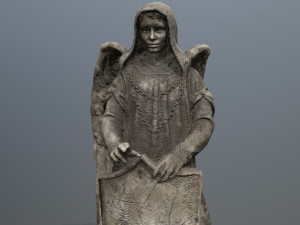Angel statue Modello 3D