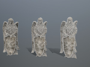 Angel statue Modello 3D