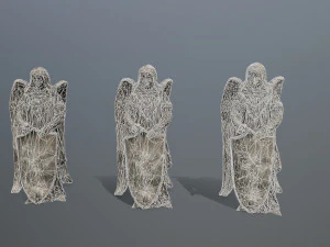 Angel statue 3D Model