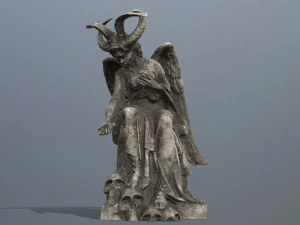 Angel statue 3D Model
