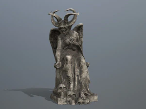 Angel statue 3D Model