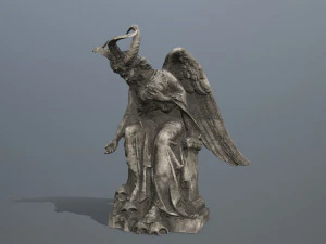 Angel statue 3D Model