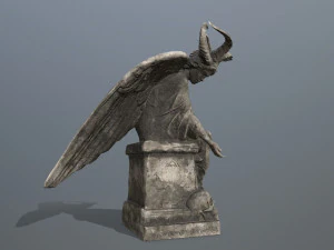 Angel statue 3D Model