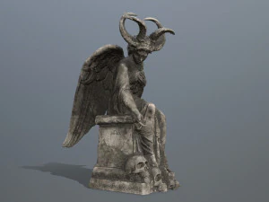 Angel statue 3D Model