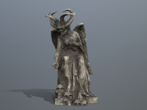 Angel statue 3D मॉडल