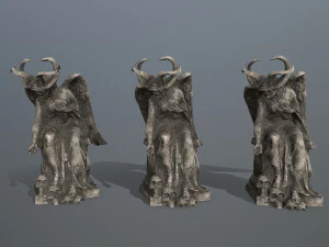 Angel statue 3D Model