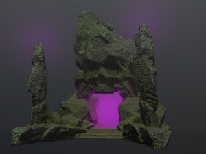 Skull gate 3D Model