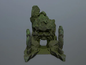 Kafatası kapısı 3D Model