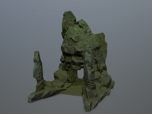 Skull gate 3D Modell