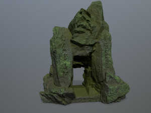 Skull gate 3D Modell