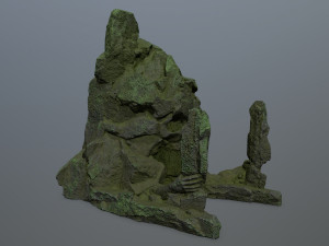 Skull gate 3D Modell