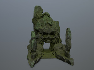 Skull gate 3D Modell