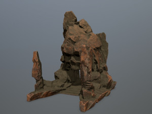 Skull gate 3D 모델