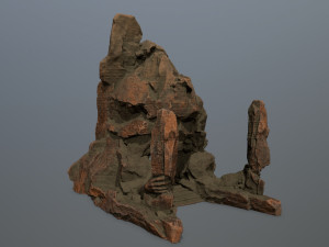 Skull gate 3D 모델