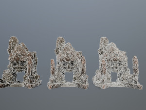 Skull gate 3D 모델