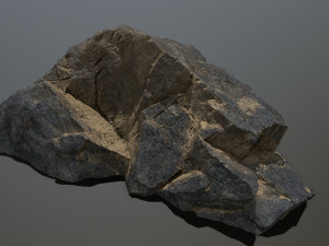 Sea rocks 3D Model