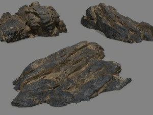 Sea rocks 3D Model