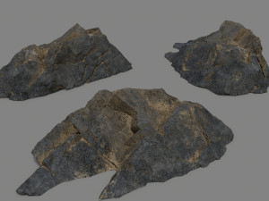 Sea rocks 3D Model