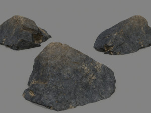 Sea rocks 3D Model