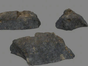 Sea rocks 3D Model