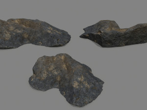 Sea rocks 3D Model