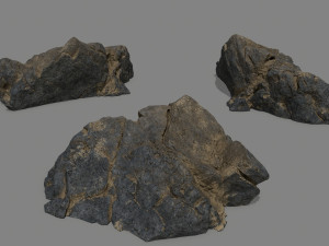 Sea rocks 3D Model