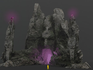 Skull gate 3D मॉडल