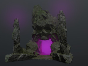 Skull gate 3D मॉडल