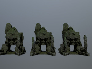 Skull gate 3Dモデル