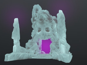 Skull gate 3D मॉडल