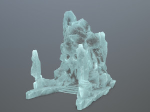 Skull gate Model 3D