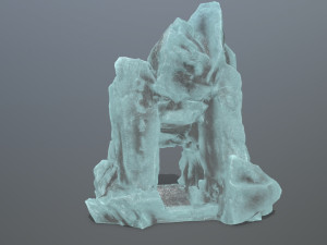 Skull gate Model 3D