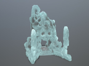Skull gate Model 3D