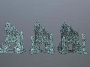 Skull gate Model 3D