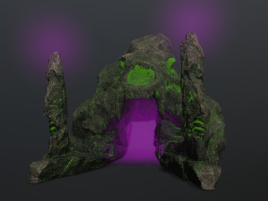 Skull gate 3D Model