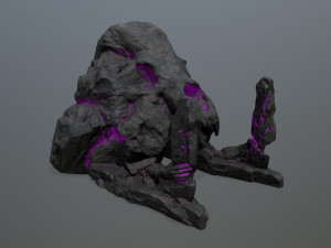 Skull gate Model 3D