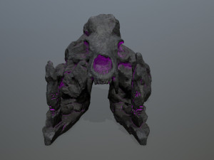 Skull gate Model 3D