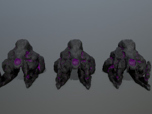 Skull gate Model 3D