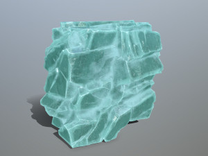 Ice rocks 3D Model