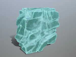 Ice rocks 3D Model