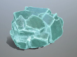 Ice rocks 3D Model