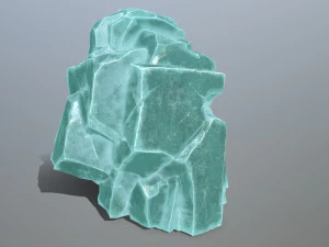 Ice rocks 3D Model