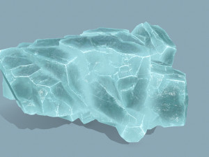 Ice rocks 3Dモデル