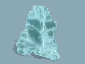 Ice rocks 3Dモデル