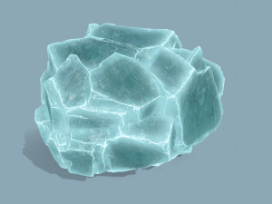 Ice rocks 3Dモデル