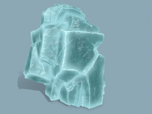 Ice rocks 3Dモデル
